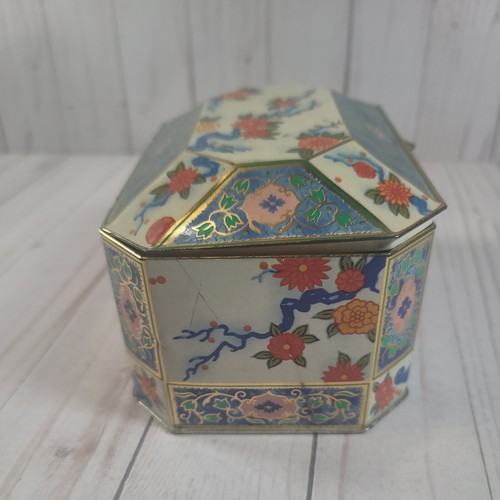 Vintage Octagonal Tin / Caddy / Box - Metal Box Company - Made in England - Picture 3 of 8