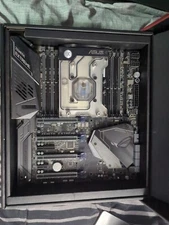 ASUS ROG Zenith Extreme (X399) Motherboard W/ Thread ripper 1900X, WB and Ram
