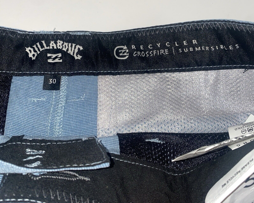 Billabong Crossfire Shorts Herren Gr. 30 blau grau Recycler Submersibles - Bild 3 von 7