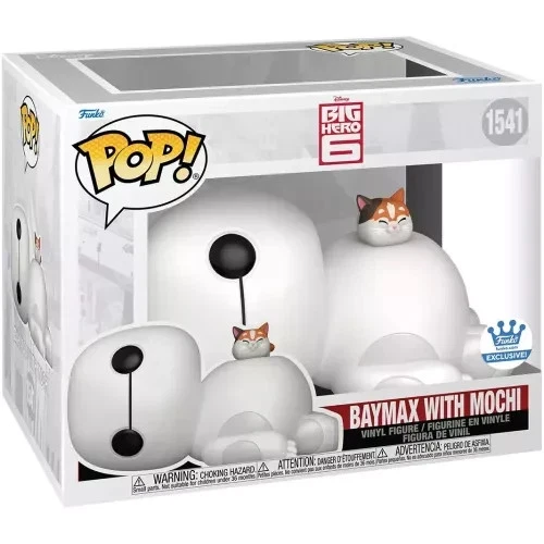 Funko Pop! Super - Big Hero 6 #1541 Baymax with Mochi