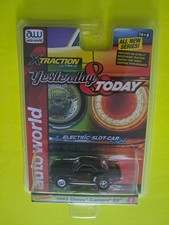 NEW - AUTO WORLD Yesterday  Today Slot Car 1969 Chevy Camaro SS Maroon