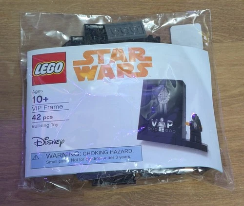LEGO 5005747 VIP Frame *STAR WARS BLACK CARD DISPLAY STAND* Sealed Plus Vip Card