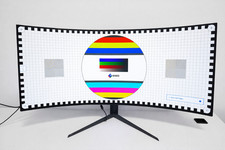 LG - UltraGear 45  OLED Curved 240Hz Gaming Monitor 45GR95QE 