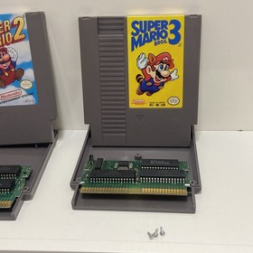 NES Super Mario Bros Duck Hunt Mario 2 Mario 3 Lot Tested Authentic