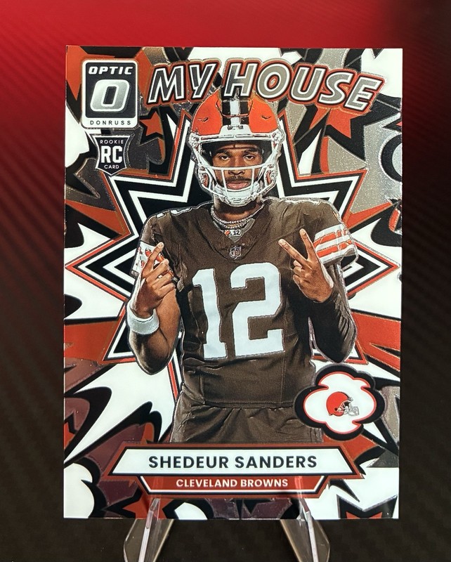 2025 Panini Donruss Optic - My House! Shedeur Sanders #5 (RC)