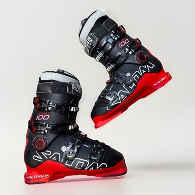SALOMON X-MAX 100 Alpine Downhill Ski Boots Men's MP 27.5 315 mm Performance