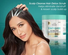 Luxe Organix  Scalp Cleanse Hair Detox Scrub Clarifying Treatment Shampoo (220g)