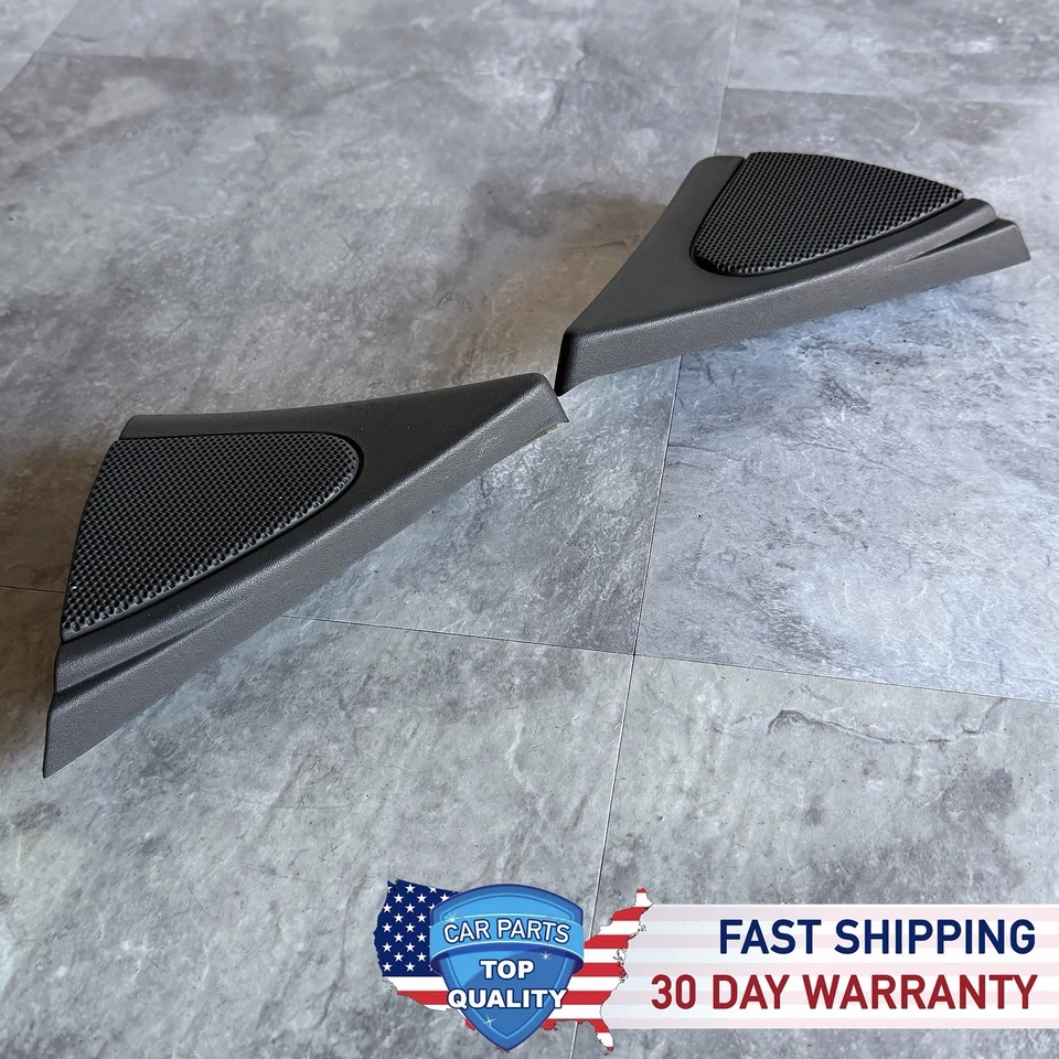 00-06 Mercedes W215 CL500 CL55 Puerta Derecha Izquierda Tweeter Altavoz Cubierta Negro OEM Foto 2 de 4