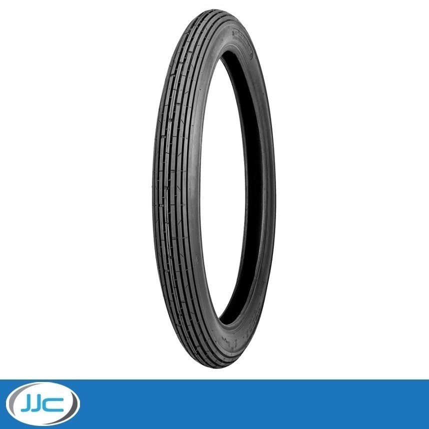 1 x 3.00 18 48P TT Front, Kenda K206 Rib Motorbike Tyre - 3.00/18 - New