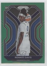 2021 Panini Prizm WNBA Green Prizm Rennia Davis #97 0q5k