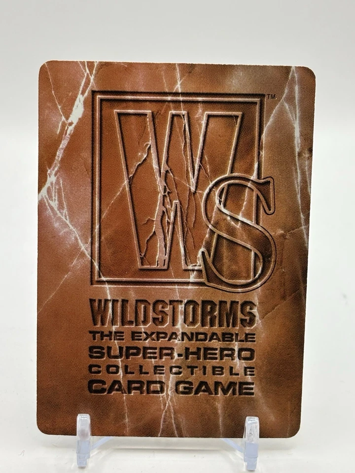 Wildstorms CCG Area Effect Combat Card Rare Conflict Promo Maul Image DC Comics - Image 2 of 2