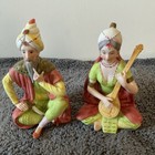 MANN Porcelain Musicians Figurines Korea People Music Green Red Yellow White — photo 1