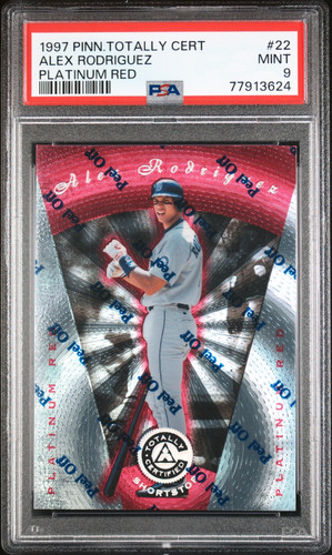 Alex Rodriguez [Platinum Gold] #22 1997 Pinnacle Totally Certified card