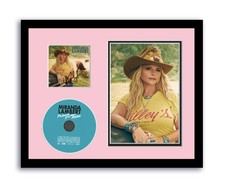 Miranda Lambert Autograph Signed 11x14 Framed CD Photo Postcards From Texas ACOA