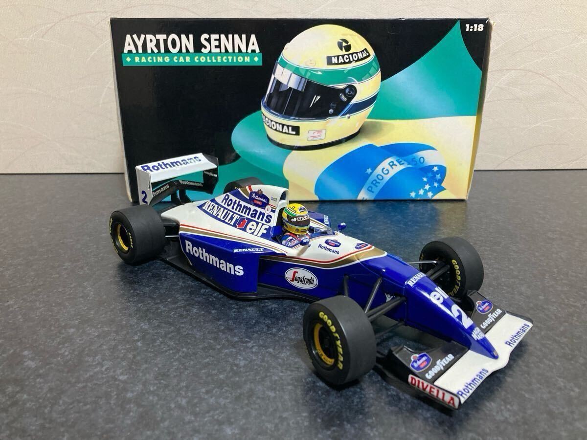 ミニカー WILLIAMS RENAULT FW16 AYRTON SENNA 1994 Minichamps 1/18 Williams FW16 Renault 1994 Rothmans Ayrton
