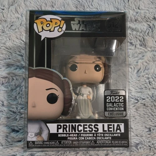 Funko Pop Princess Leia Star Wars #512 2022 Galactic Convention Exclusive