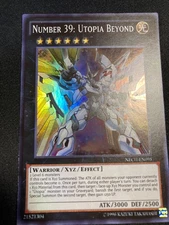 NUMBER 39: UTOPIA BEYOND NECH-EN095  - SUPER RARE - UNLIMITED - NM