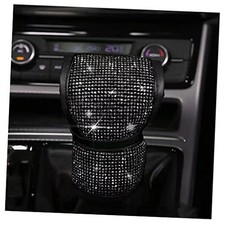 Bling Bling Auto Gear Shift Knob Cover,Auto Shift Gear Cover with Black