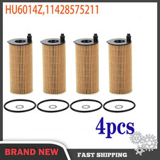 4pcs New Oil Filter For Bmw F20 G20 G11 X3 X4 Z4 120i 530i 730i 11428575211 4pcs New Oil Filter For Bmw F20 G20 G11 X3 X4 Z4 120i 530i 730i 11428575211