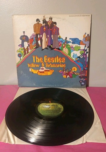 BEATLES "YELLOW SUBMARINE" 1969 Apple SW-153 - 1st US Scranton press Vinyl Lp