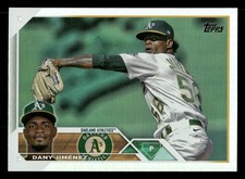 Dany Jimenez Oakland Athletics 2023 Topps Rainbow Foil #164