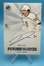 2021 UPPER DECK SP AUTHENTIC SEAN DURZI 2011-12 RETRO FUTURE WATCH AUTO RC /499
