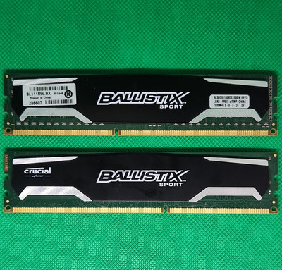 Crucial Ballistix Sport 16GB (2x8GB) DDR3-1600 DIMM 240-Pin XMP