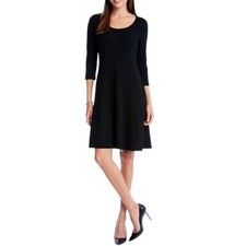 Karen Kane Dress Women's Size XS Black A-Line Career Wear Office