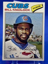 1977 Topps #250 Bill Madlock Excellent+ Chicago Cubs