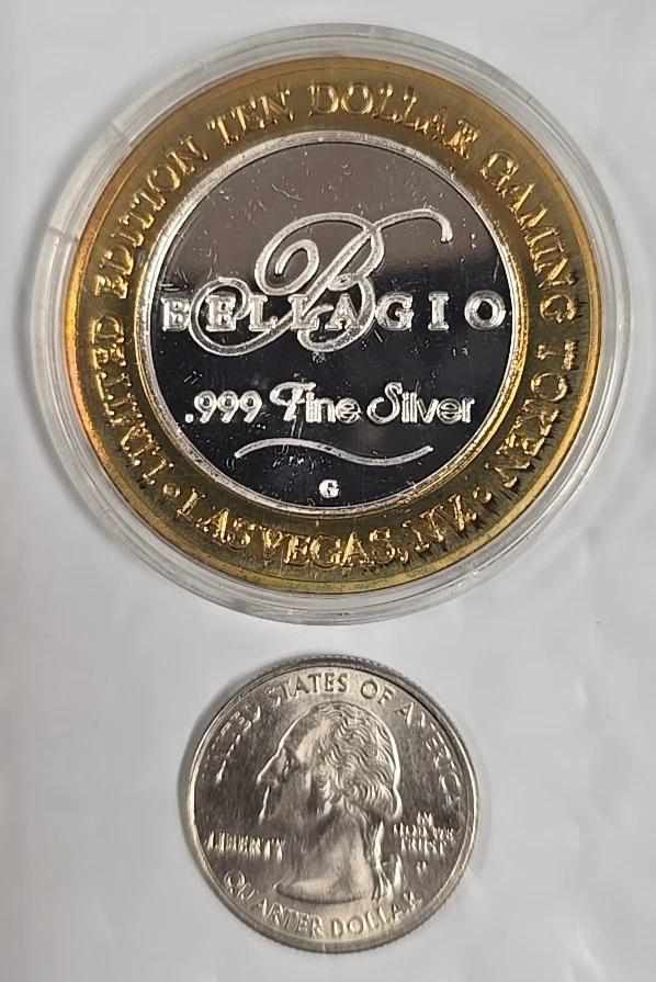 Bellagio Silver Indiana Collectible Casino Tokens for sale | eBay