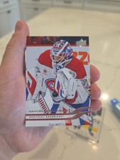 2025-26 Upper Deck Base #338 Samuel Montembeault - Montreal Canadiens