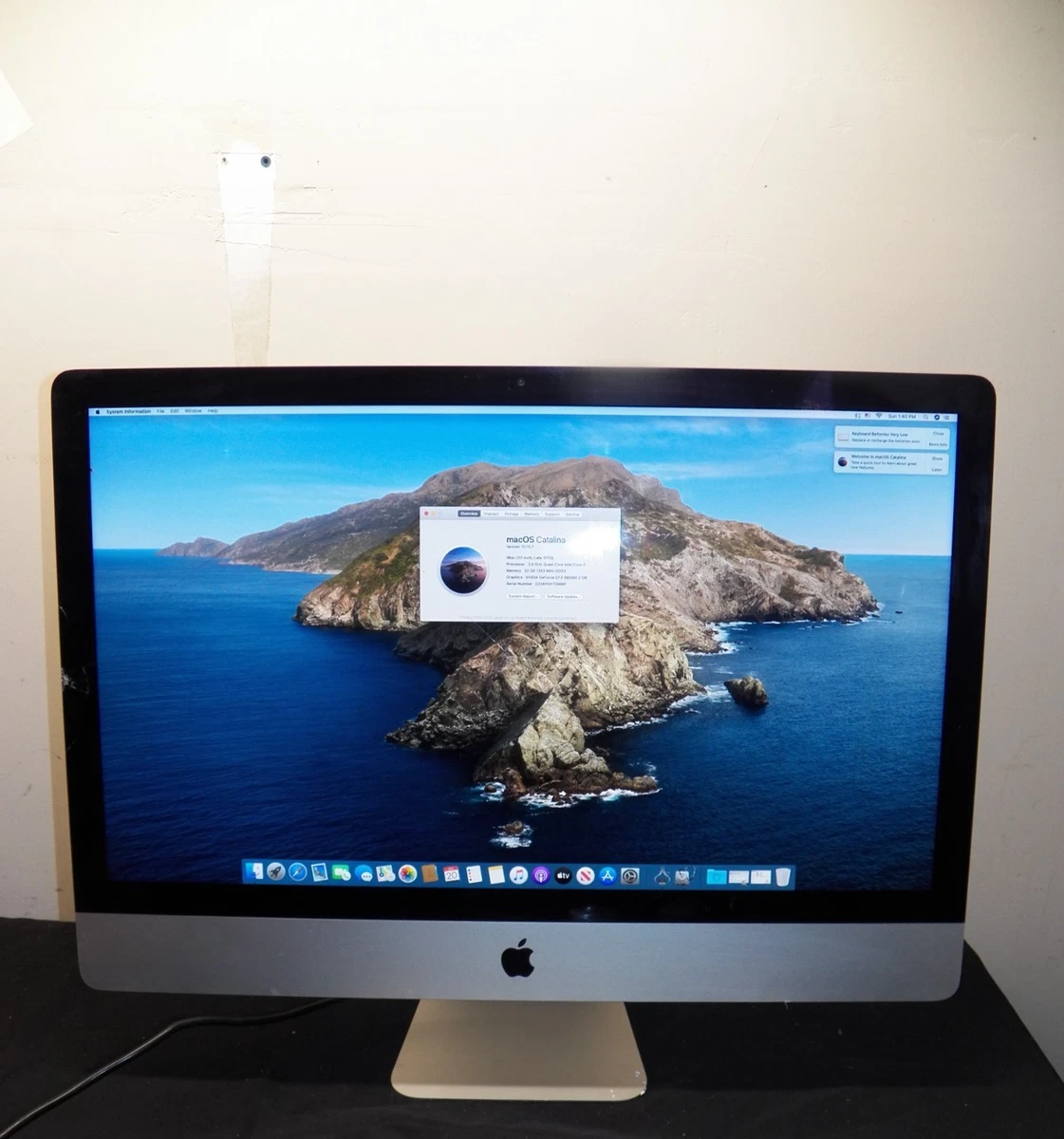 Apple iMac Intel Core i7 3rd Gen. Apple All-in-Ones-In - One