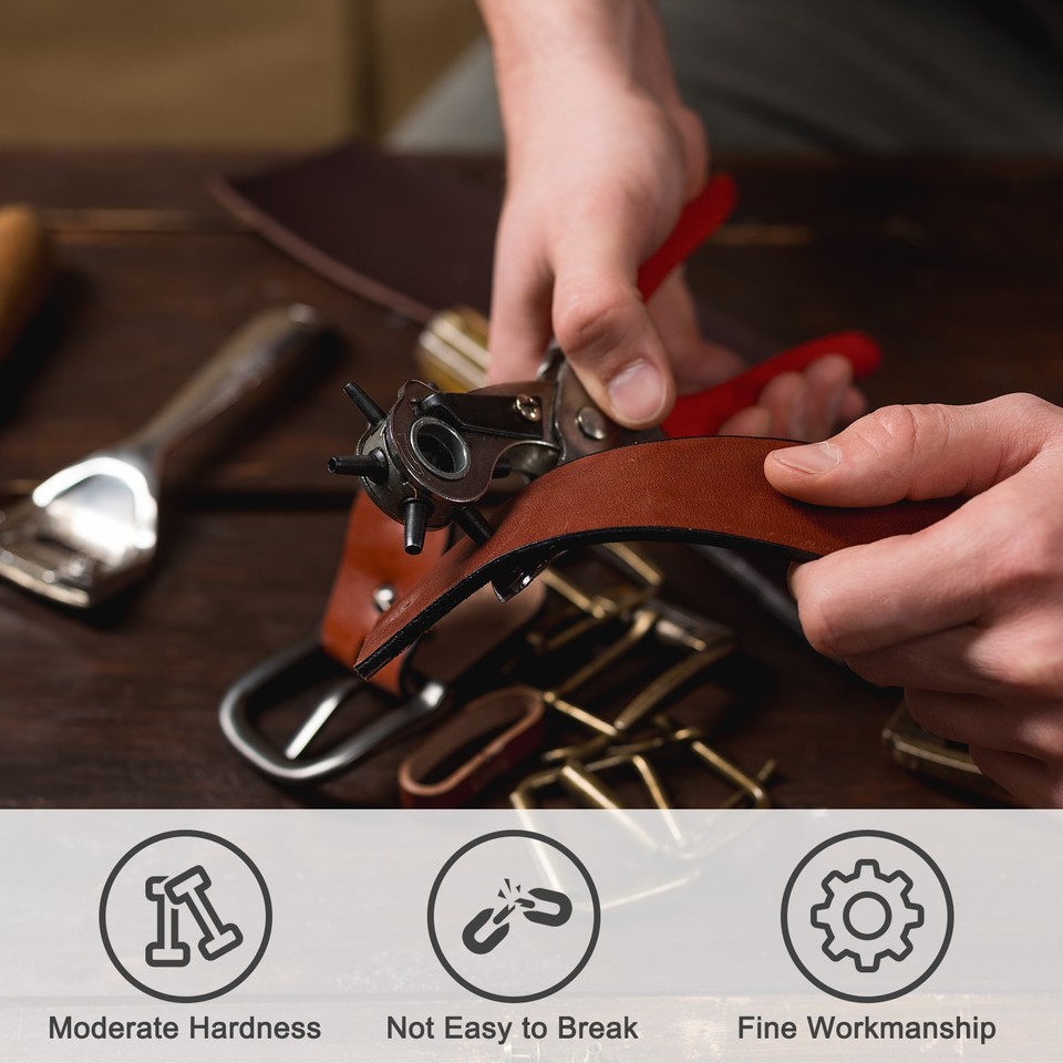 Leather Straps For Crafting - 0.8 Inch Wide, 39 Inch Long Flat Leather Strips For DIY, Belt Making & Projects-1141520