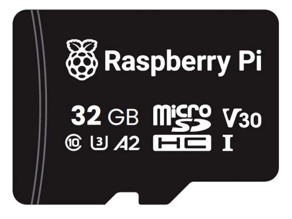 Raspberry Pi microSDHC Speicherkarte, A2, Class 10, U3, 32GB