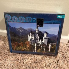 Buffalo Games 2000 Piece Neuschwanstein Castle Bavaria Jigsaw Puzzle