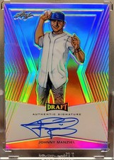 2014 Leaf Draft Johnny Manziel Authentic Rc Signature 1/3 Padres Cap RARE!!