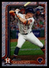 2025 Topps Chrome Logofractor #294 Zach Dezenzo RC Houston Astros (3389)