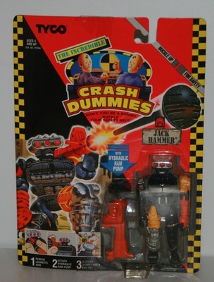 JACK HAMMER _ CRASH DUMMIES _ TYCO _ ACTION FIGURE FIGUR _ 1992 _ NEW MOC