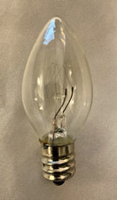 C7 25-pack 7W Clear Light Bulbs Replacement, For String Lights, Christmas, 130V