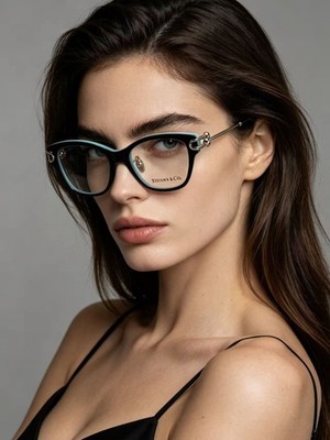 TIFFANY & CO. OTF 2266F Sunglasses Unisex Black Blue 51 17-145
