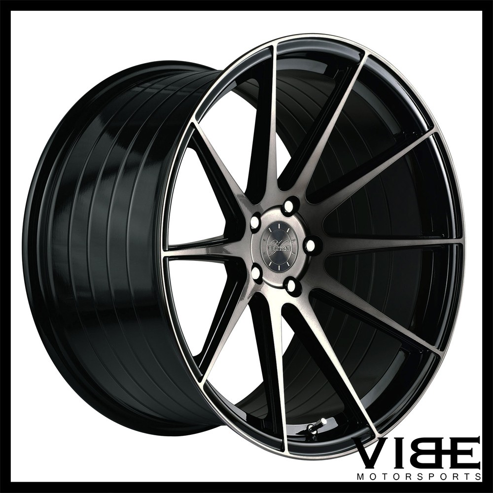 22" VERTINI RF1.3 BLACK FORGED CONCAVE WHEELS RIMS FITS BMW i8