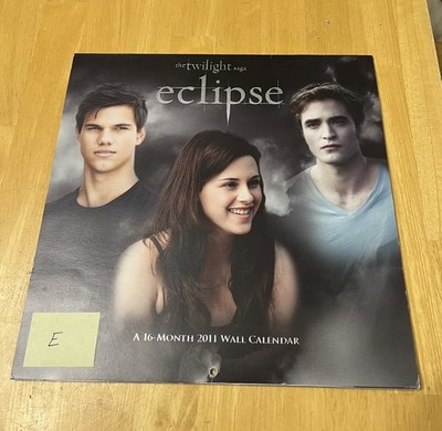 Twilight Saga Eclipse 16 Month Wall Calendar 2011 Jacob Bella Edward