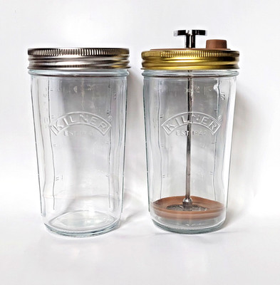 Kilner Drink Making & Nut Mill Set with Care & Use Instruction Booklet ShL