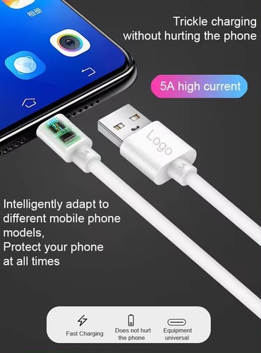 Type C USB C Charger Cable Extra Long Samsung Fast Charging Lead 1m 2m 3m - Picture 8 of 15