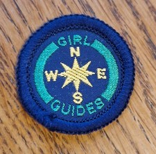 GirlGuiding Old Map Reader Girl Guides Interest Badge