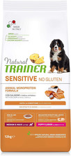 Natural  Sensitive No Gluten Cibo per Cani Puppy&Junior con Salmone - 12kg
