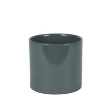 Patterned Plain Ceramic Cement Plant Pots Indoor Cache Pot Cover Planters Boho