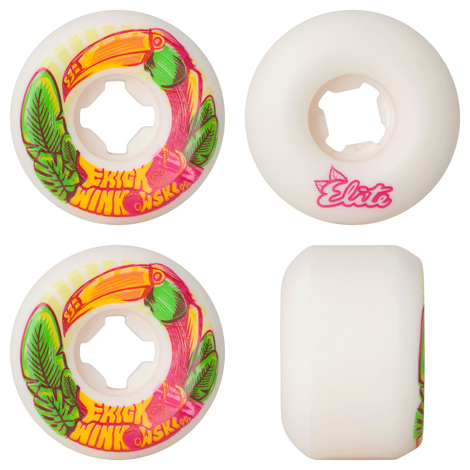 Wheels 53mm Winkowski Tropics Elite Mini Combo 99a White