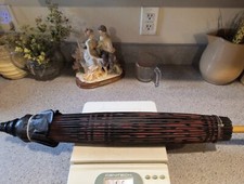 Vintage Bamboo Parasol Umbrella Decoration Decoration See Pictures