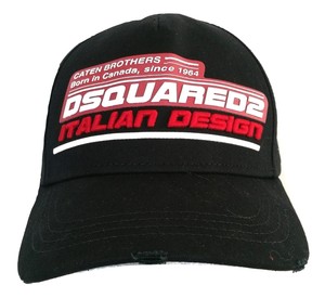 black dsquared cap